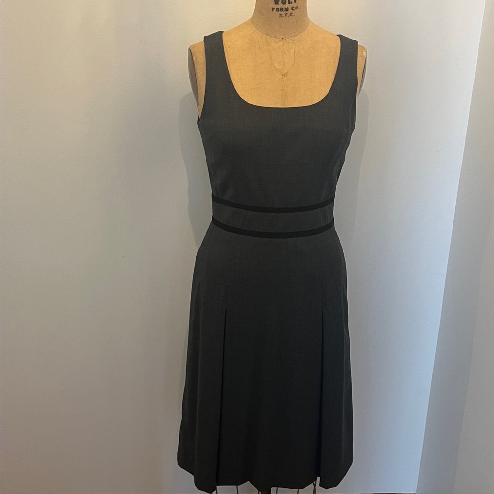 Grey Midi A-Line Dress size M
